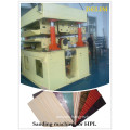Double sided calibrating sanding machine for HPL
